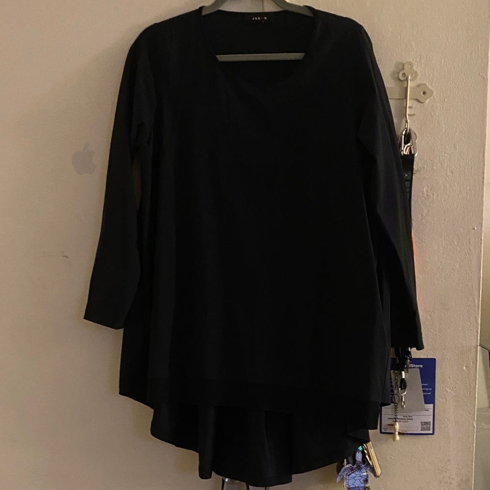 Jason Classic Black  Women's Tunic